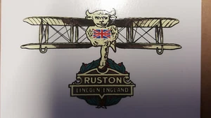 Ruston Propeller Decals Water Slide Type just like the originals WW1 - Picture 1 of 4