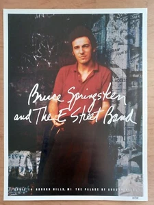 Bruce Springsteen Limited Numbered Tour Poster Auburn Hills April 14 - Picture 1 of 2