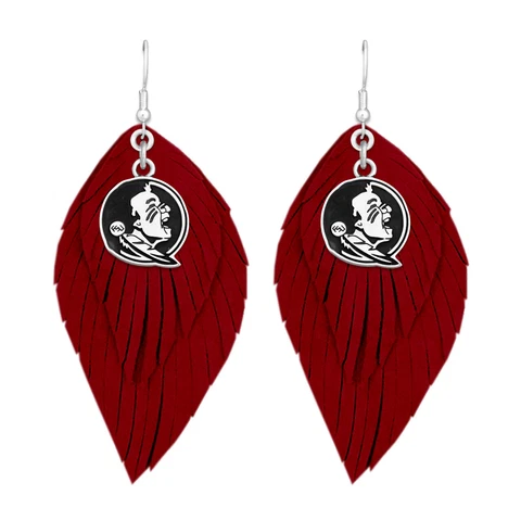 43373 Florida State Boho Earrings Red Cover