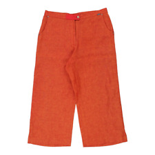 Giesswein Trousers - 33W UK 16 Orange Linen
