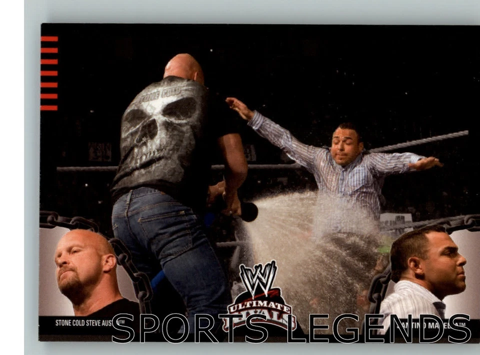 2008 WWE Ultimate Rivals #39 Stone Cold Steve Austin Santino Marella - Image 1 of 1