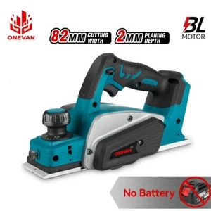 Für Makita 18V Akku Hobel Bürstenlos Elektrohobel Handhobel Hobelmaschine Solo - Bild 1 von 16