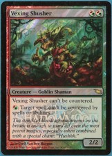 Vexing Shusher (Release Promo) FOIL Shadowmoor PLD Rare CARD (246224) ABUGames