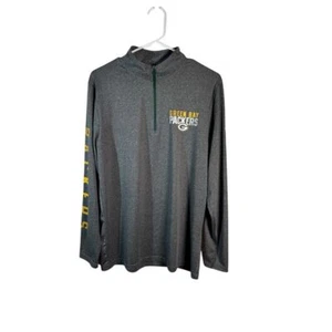 NFL Green Bay Packers Quarter Zip Performance Pullover AthleticLong SleeveShirtM - Bild 1 von 5