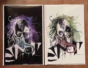 Venomized Beetlejuice Virgin SET Gorkem Demir Cover Gallery #1 - Terrificon 2024 - Picture 1 of 13