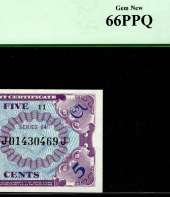 MPC 5 Cents Barbie Doll Series 641 PCGS 66 PPQ Gem New Serial #J01430469J - Image 1 of 4