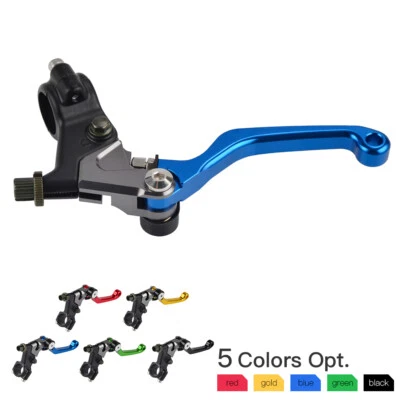 Percha de palanca de embrague de cable corto CNC para Yamaha YZ 50 60 80 100 125 250 400 490 Foto 1 de 4