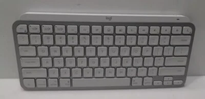 Logitech MX Keys Mini Wireless Illuminated Keyboard - Pale Gray - image 1 of 3