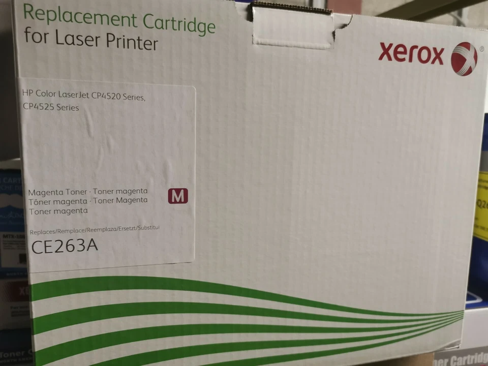 Cartucho de repuesto para cartucho de tóner magenta HP Ce263a Foto 1 de 1