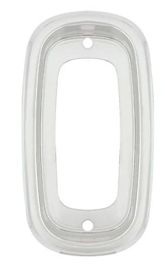 Chevrolet GMC Fleetside 1960-66 camión estampado aluminio anodizado luz trasera bisel Foto 1 de 2