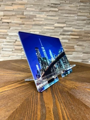 IPAD Stand NYC / Tablet/Picture/Book Stand   11"W  x  7 3/4" H x 1/4" Thick- USA - Image 1 of 4