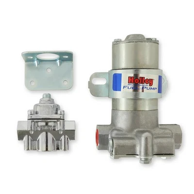 Holley 12-802-1 110 GPH Blue® Electric Fuel Pump With Regulator - Image 1 of 4