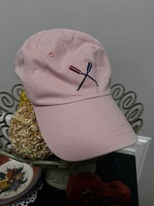 Baseballmütze J.Crew Erwachsene rosa bestickt Ruder verstellbar Mütze - Bild 1 von 3