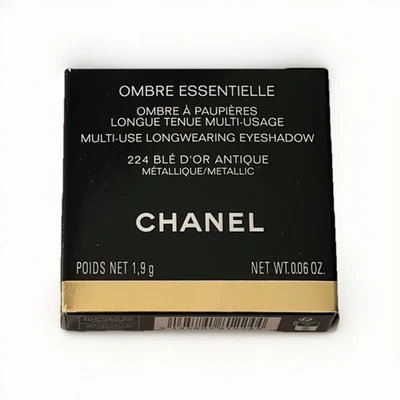 Chanel Eyeshadow Ombre Essentielle Top Coat Powder Longwear 224 Blé D'or Antique - Image 1 of 2