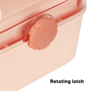 (1)Desk Tool Box Smooth Opening Moisture Proof Large Capacity Visible High - Picture 1 of 22