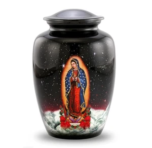 Our Lady of Guadalupe Urn - Full Size Religious Cremation Urns - Spiritual Ur... - Picture 1 of 9