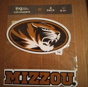 University Of Missouri Tigers 2 Pack Car Magnets By IPG TEAM SPORTS - Picture 1 of 2