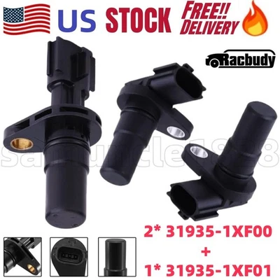 3* Speed Sensors Input & Output For Nissan Altima Sentra Versa Infiniti JX35 CVT Foto 1 de 4