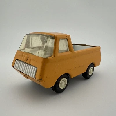 Vintage Tonka Pressed Steel Ford Econoline Pickup Truck Van Yellow - Image 1 of 4
