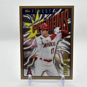 2023 Topps Finest Flashbacks - Finest Phenoms Shohei Ohtani #57 - Picture 1 of 2