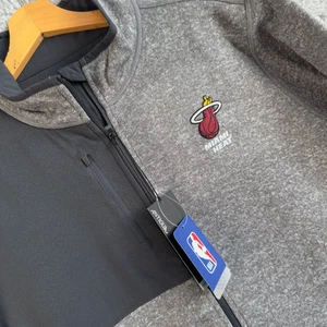 GIACCA ANTIGUA MIAMI HEAT UOMO CORSO CARBONE PESO EXTRA LARGE NUOVA CON ETICHETTE - Foto 1 di 9