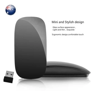 TM-823 Optical Wireless USB Mouse Backlight Scroll For Apple Macbook Laptop Hotp - Picture 1 of 12