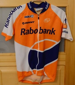 Rabobank - Giant, Men's cycling Shirt by AGU, Size 2/S, Rider Issue - Langeveld - Picture 1 of 4