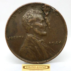 1944 Lincoln Wheat Cent, Laminierung - #C42915NQ - Bild 1 von 2