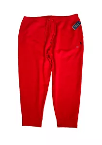 POLO RALPH LAUREN Men’s Big & Tall Red Double Knit Jogger Pants NWT Size 3XB - Picture 1 of 8