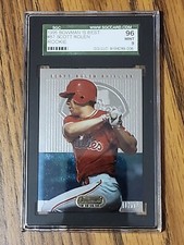 1995 Bowman's Best #B87 Scott Rolen RC SGC 9 (96) Mint rookie new Hall of Famer!