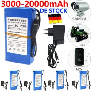 DC 12V 3000mAh ~ 20000mAh batteria portatile ricaricabile agli ioni di litio - Foto 1 di 20