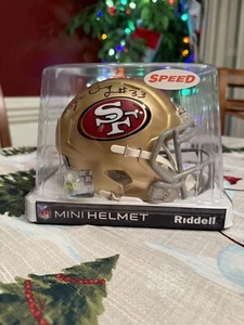 ROGER CRAIG SIGNED AUTOGRAPHED SAN FRANCISCO 49ERS SPEED MINI HELMET BAS COA - Picture 1 of 2
