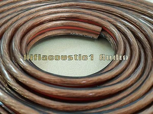 8feet HiFi MAKURAWAS 2X100coresx0.1mm OFC Copper Speaker Cable Wire DIY - Picture 1 of 2