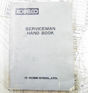 KOBELCO SERVICEMAN HANDBOOK LK300A LK500 LK600 LK1500A WHEEL LOADERS - Picture 1 of 10