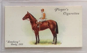 Lemberg Horse Racing Derby And Grand National Winners 1933 Cigarette Card (B75) - Bild 1 von 2
