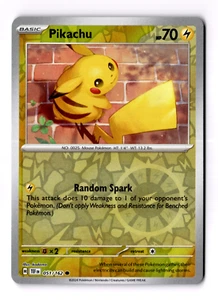 Pikachu 051/162 Sv05: Temporal Forces Reverse Holo - Picture 1 of 3