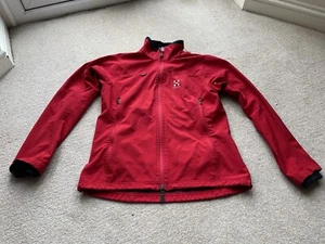 Haglofs jacket Women’s Size L Soft Shell Red - Picture 1 of 11