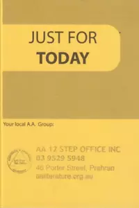 Just for Today, Australia folded card, New and unused & never folded - Picture 1 of 3