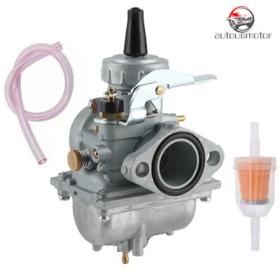 Carburador deslizante redondo de 26 mm para motocicleta Suzuki TS100 TS125 TC125 DS100 DS125 Foto 1 de 4