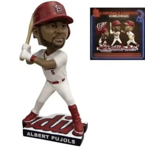 Albert Pujols St. Louis Cardinals Bobblehead Legends New In Box SGA 9/18/22 Cover