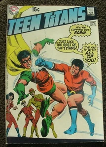 Teen Titans #28 Aug. (1970) DC 15¢ Bronze Age! FN-! - Picture 1 of 14