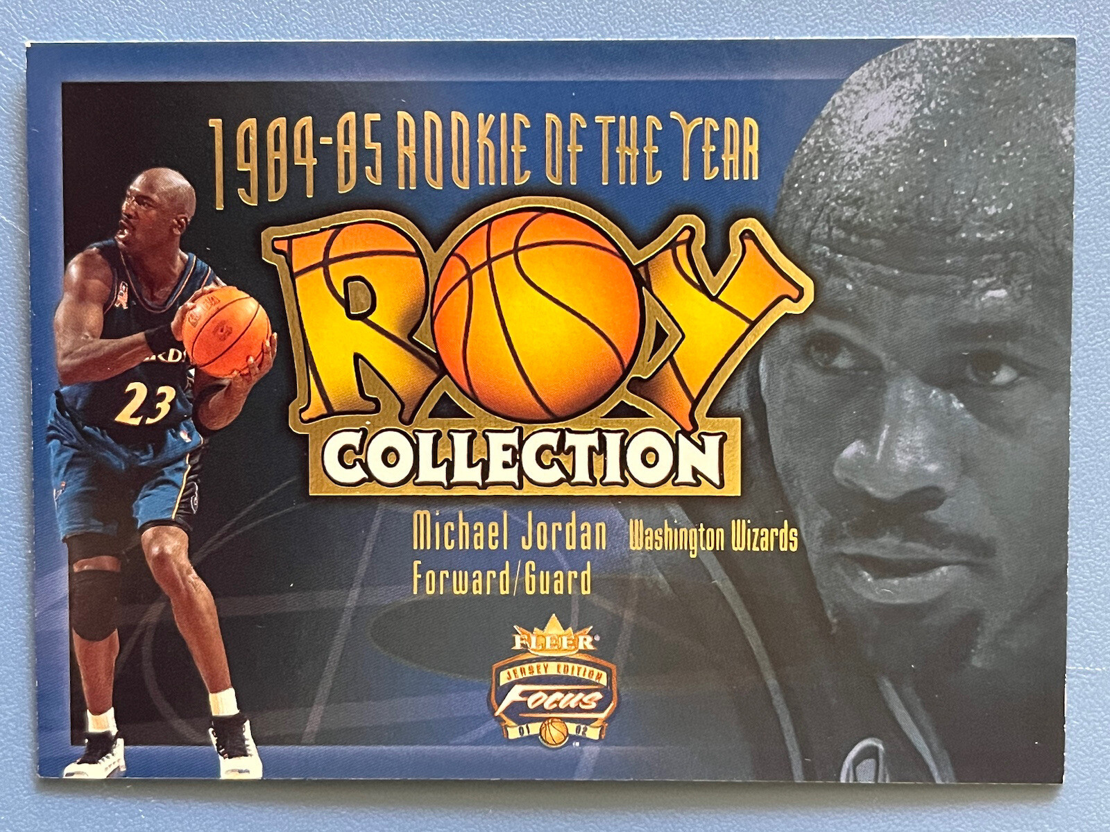 2001-02 Fleer Focus ROY Collection #12 Michael Jordan