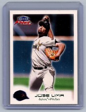 2000 Fleer Focus Masterpiece Mania #48 Jose Lima SN300 Houston Astros