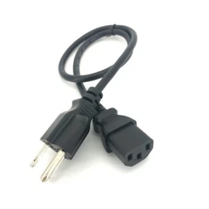 2FT 3PRONG AC POWER CABLE CORD FOR VIZIO LG SAMSUNG PANASONIC TV LCD PLASMA HDTV - Picture 1 of 1