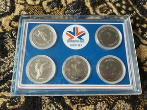 Edmonton 1978 XI Commonwealth Games Uncirculated Set of Tokens - Third Set - Picture 1 of 2