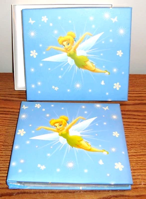 Nuevo álbum de recortes Disney Tinkerbell 9" X 9" (17 - 2 páginas) nuevo en caja Foto 1 de 4
