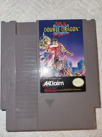 Double Dragon II The Revenge Vintage  NES  Game..Works