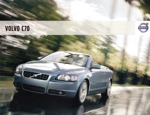 2008 VOLVO C70 sales brochure catalog 2nd Edition 08 US T5 - Picture 1 of 1