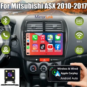 Android 13 Apple Carplay GPS Navi Car Stereo Radio For Mitsubishi ASX 2010-2017 - Picture 1 of 14