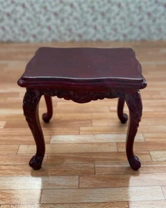 Mesa lateral rococó en miniatura para casa de muñecas de la colección platino - Imagen 1 de 2